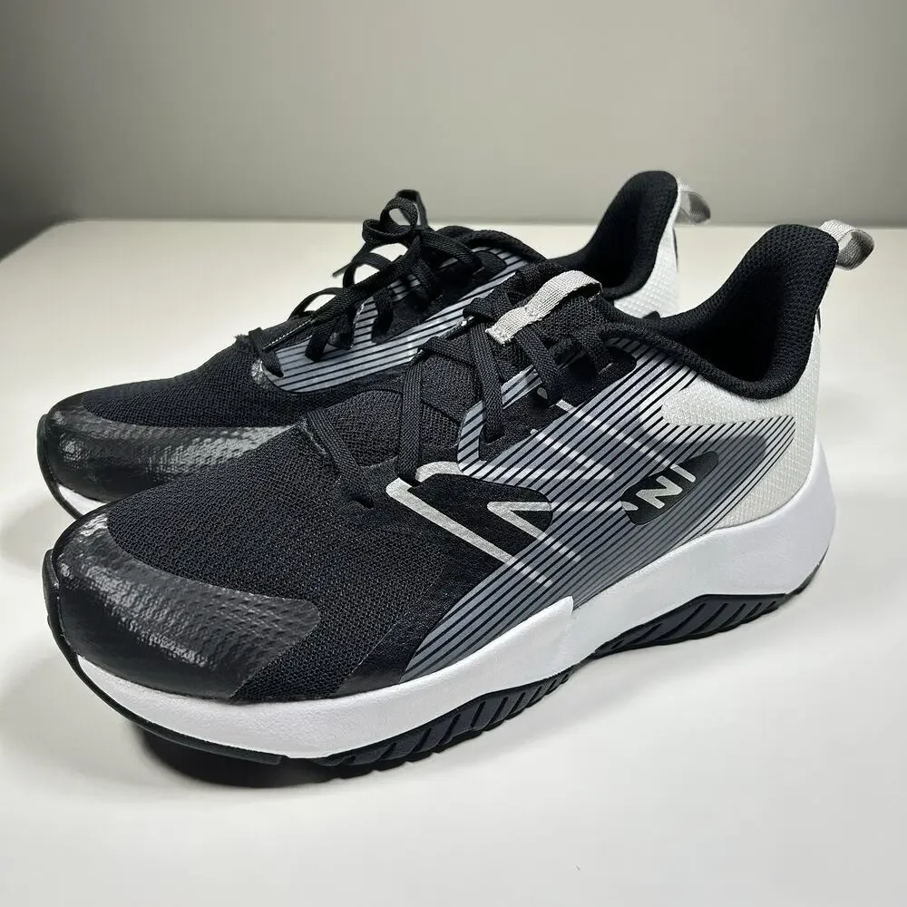 New Balance Rave Run V2 Boys Size 7 XW Extra Wide Running Shoes GKRAVBW2 NWT